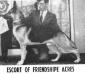 Escort of Friendship Acres & a Young James A. Moses handling